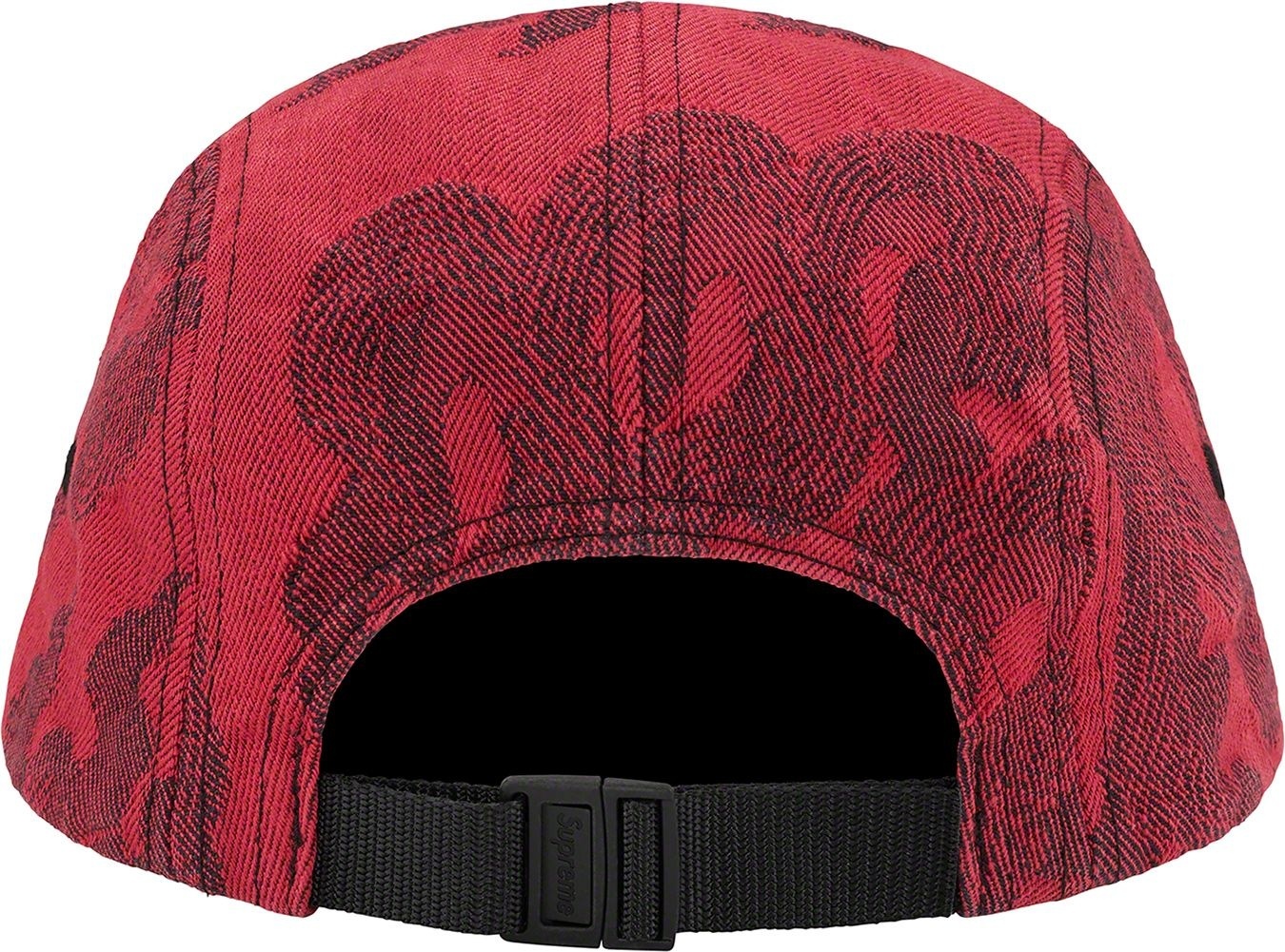 Flames Jacquard Denim Camp Cap view 11